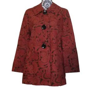 Pink and brown jacket